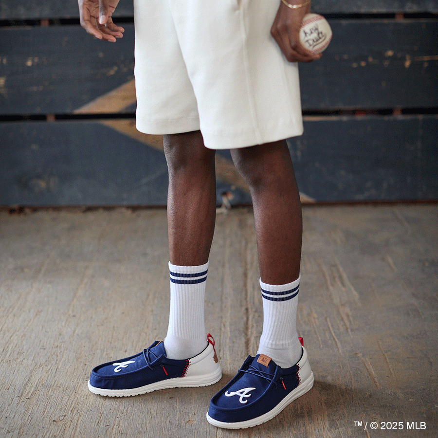 MLB Braves Wally Funk – Braves Navy/White - Image 2