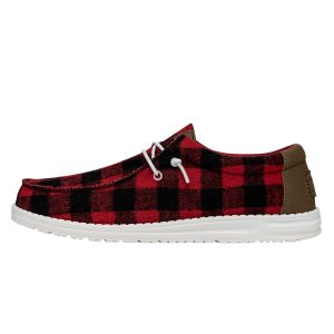 Wally Buffalo Plaid – Red and Black Plaid
