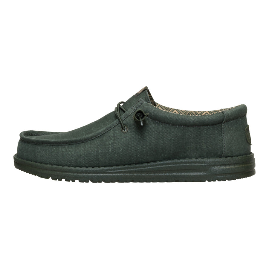 Wally Stretch Canvas – Deep Green