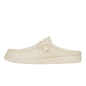 Wally Slip Stretch Canvas – Bone White