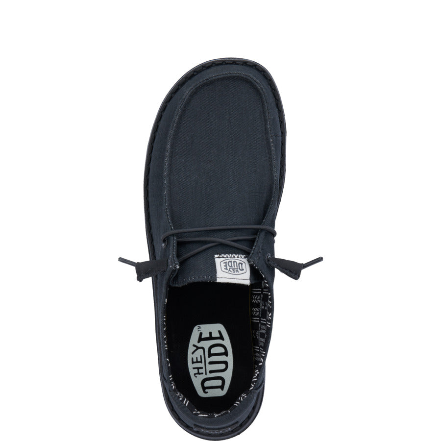 Wendy Stretch Canvas Wide – Black/Black - Image 6