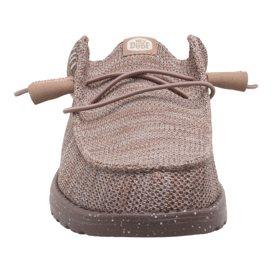 Wally Slip Stretch Sox – Deep Taupe/Chanterelle Tan - Image 4