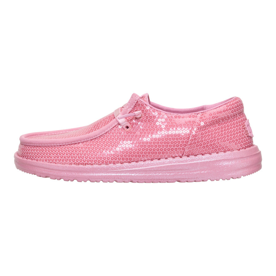 Wendy Funk Mono Sequin – Foxglove Pink