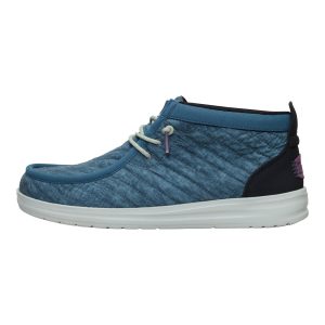 Wally Mid Gripr Washed Quilt – Stormy Blue/Multi