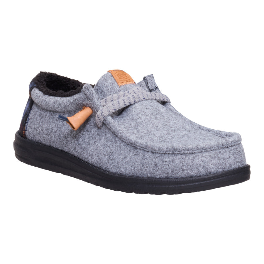 Wally Cozy Plaid – Smoke Grey/Multi - Image 7