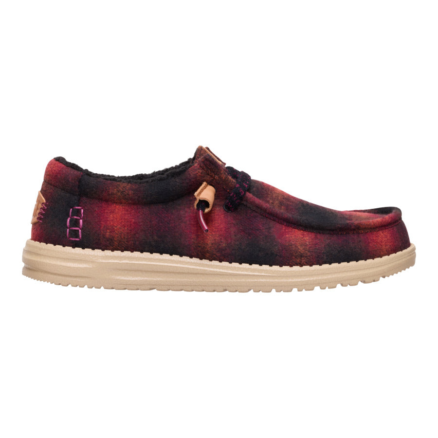 Wally Cozy Plaid – Red Plaid/Black - Image 8