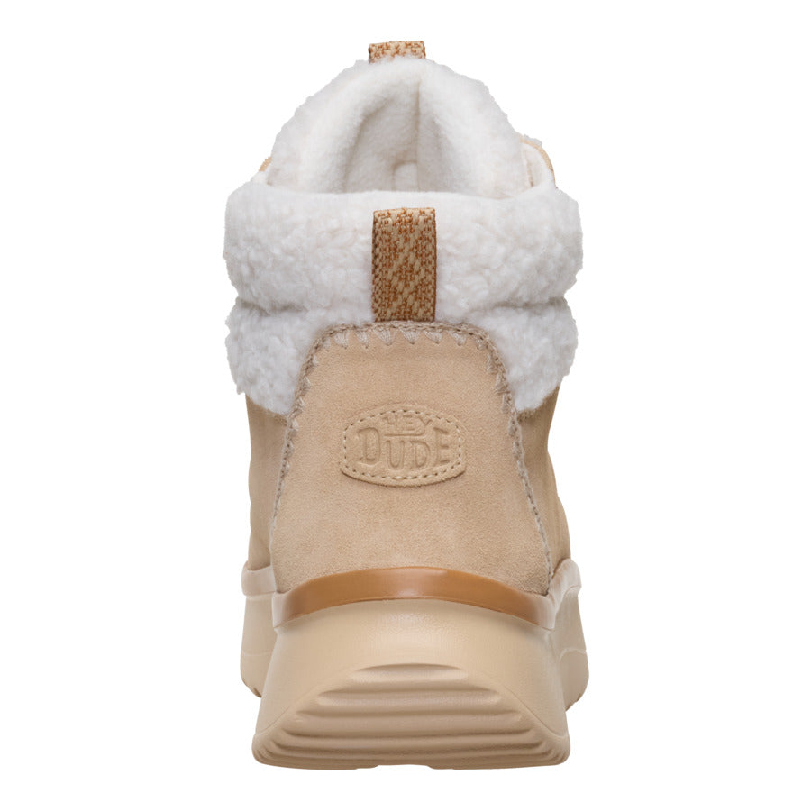 Wendy Peak Apres Suede Cozy Stitch – Tan - Image 6