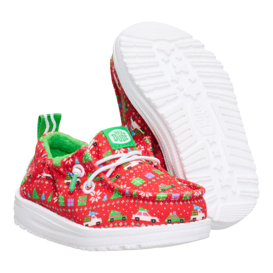 Lildude Holiday Sweater – Red/Green - Image 3