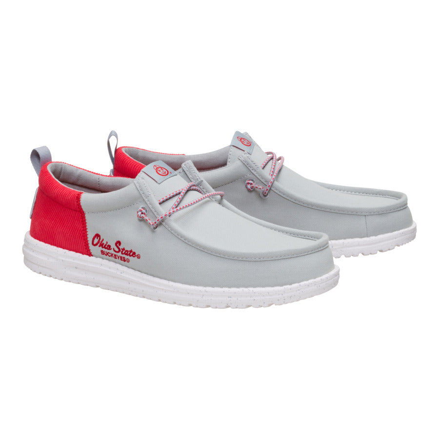 Wally Funk Ohio State Buckeyes – Grey/Red - Image 3