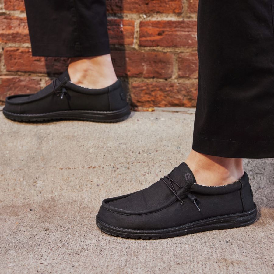 Wally Stretch Canvas – Black/Black - Image 2